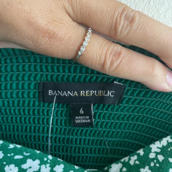 Banana Republic Green Floral Jumpsuit - Picture 3 of 5